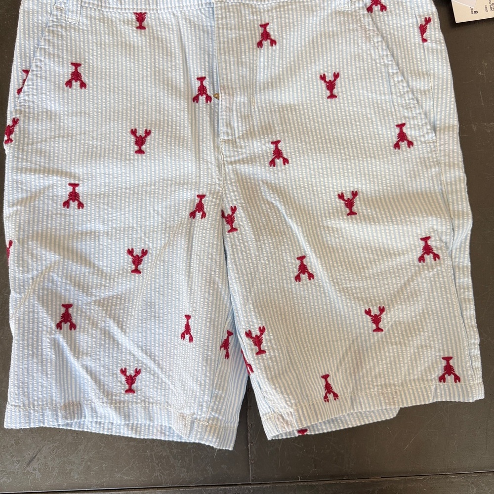 Gymboree Red and Blue Playful Pattern Shorts